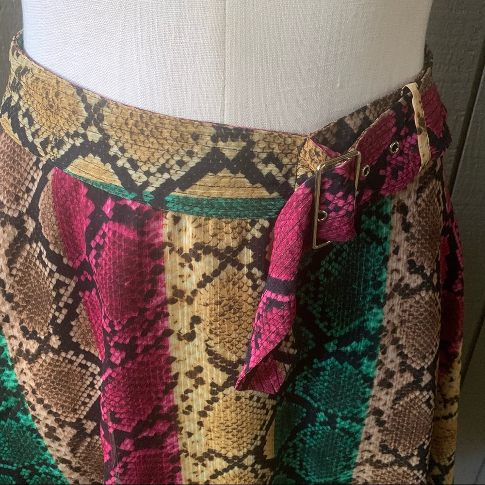 Inc Women’s Plus Size Colorfull Snake Python Anim… - image 3